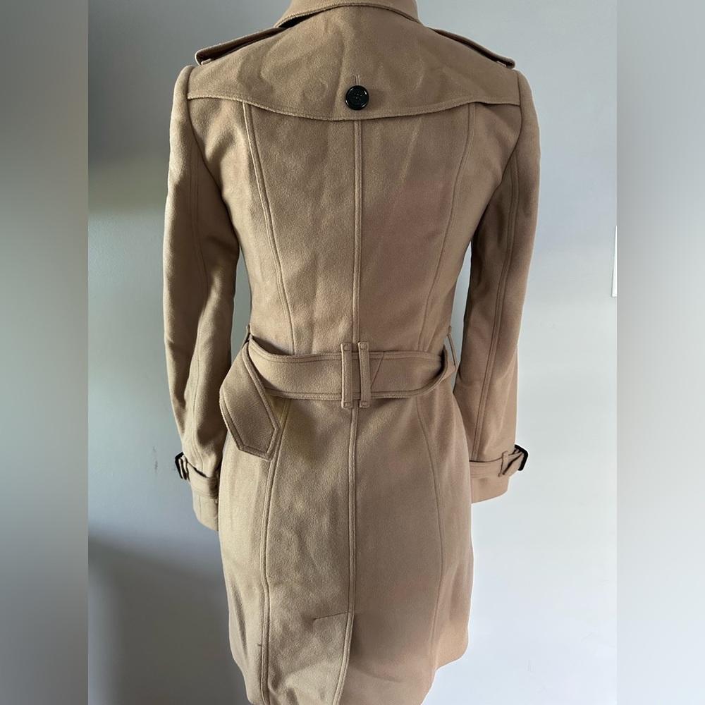 Burberry London England ‎ Cashmere/ Wool coat - Picture 4 of 12